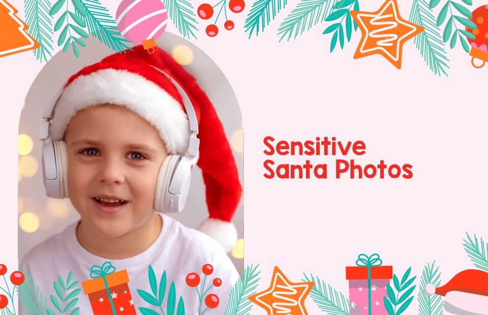 Sensitive Santa Photos
