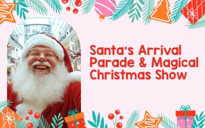 Santa’s Arrival at St Marys Village