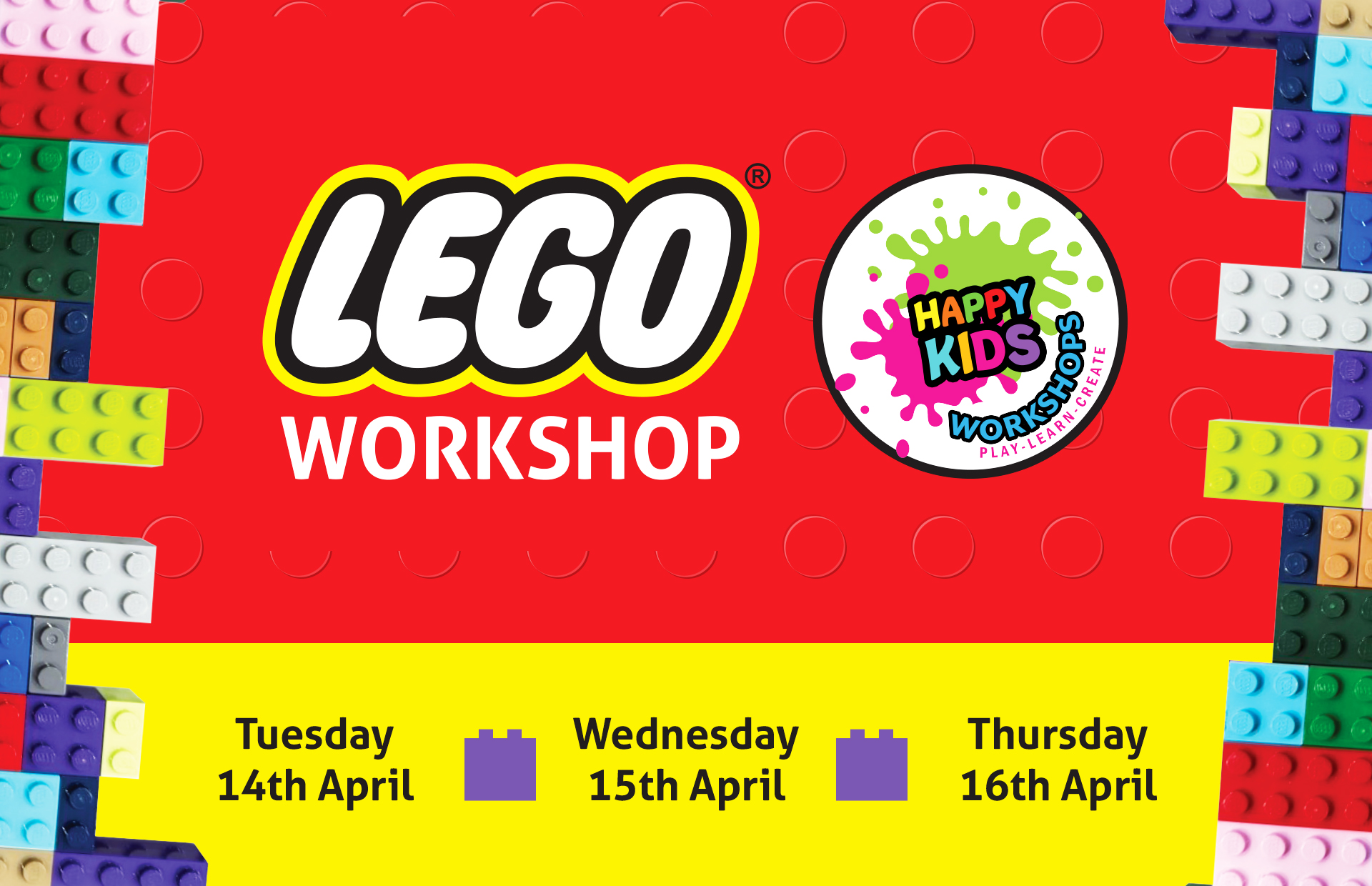 LEGO Workshops – April School Holidays