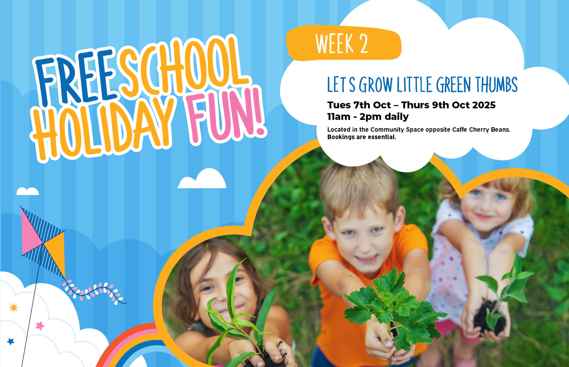 Let’s Grow: Little Green Thumbs – Spring School Holiday Fun!