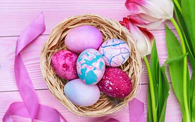 How To Dye Easter Eggs Using Whipped Cream