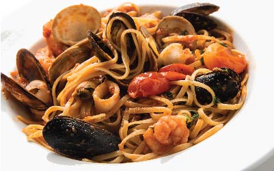 Spaghetti Seafood Marinara Recipe