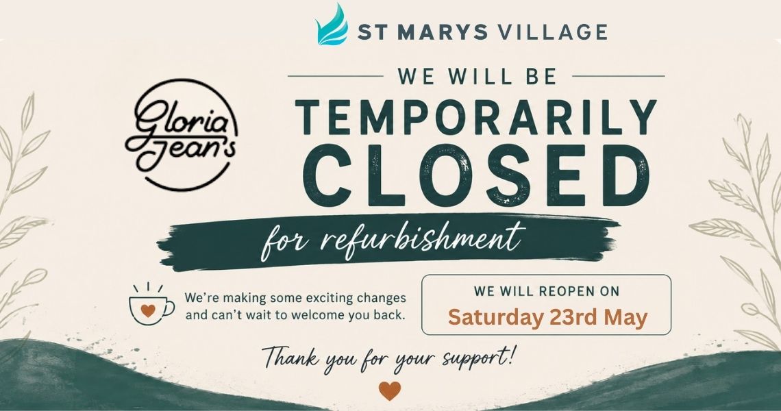 Gloria Jeans is Temporarily Closed for Refurbishment