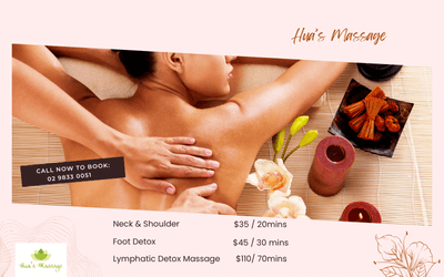 Take Some Time for YOU at Huas Massage!