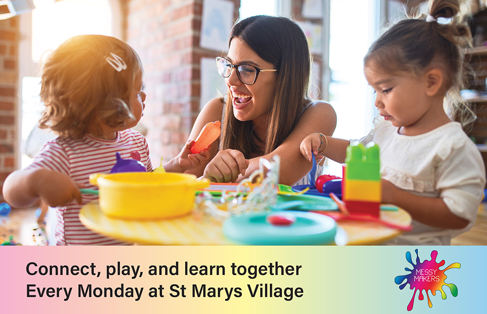 Mums & Bubs Mondays with Messy Makers 