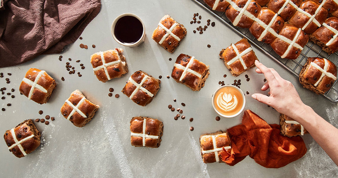 Bakers Delight’s famous Hot Cross Buns are back!